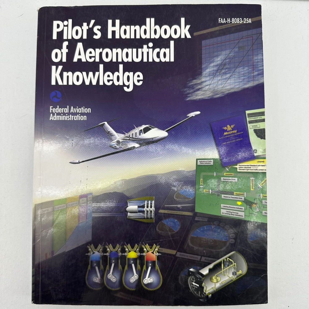 FAA Pilots Handbook of Aeronautical‎ Knowledge Aviation Study Guide Book 2009.